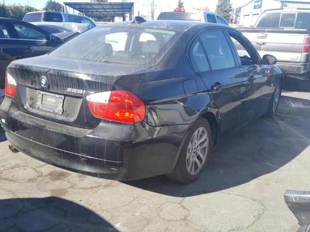 WBAVB17566NK31064 - 2006 BMW 325 I AUTO BLACK photo 4