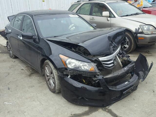 1HGCP3F86CA012273 - 2012 HONDA ACCORD EXL BLACK photo 1