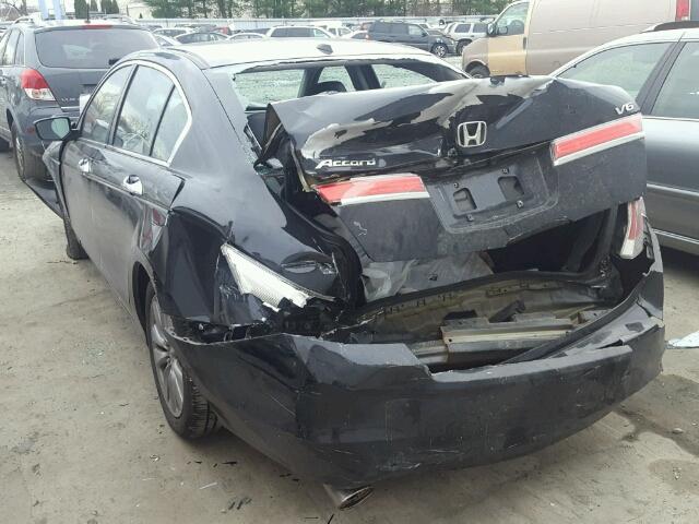 1HGCP3F86CA012273 - 2012 HONDA ACCORD EXL BLACK photo 9