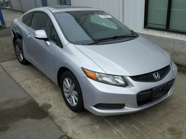 2HGFG3B80CH503815 - 2012 HONDA CIVIC EX ვერცხლისფერი ფოტო 1
