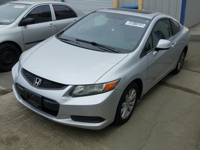 2HGFG3B80CH503815 - 2012 HONDA CIVIC EX SILVER photo 2