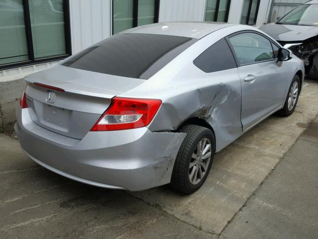 2HGFG3B80CH503815 - 2012 HONDA CIVIC EX SILVER photo 4