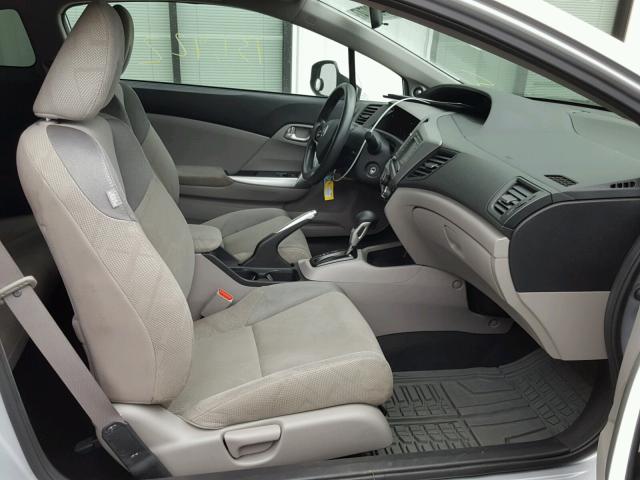 2HGFG3B80CH503815 - 2012 HONDA CIVIC EX ვერცხლისფერი ფოტო 5