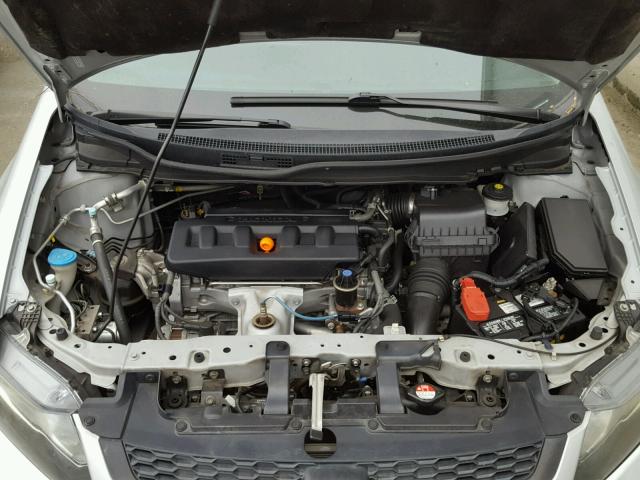 2HGFG3B80CH503815 - 2012 HONDA CIVIC EX ვერცხლისფერი ფოტო 7