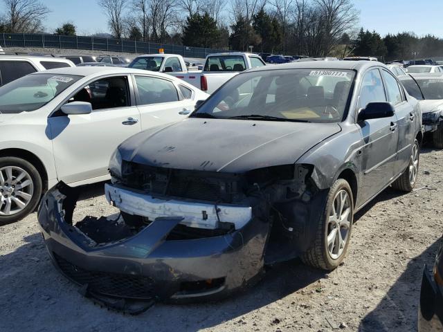 JM1BK32F291187433 - 2009 MAZDA 3 I GRAY photo 2