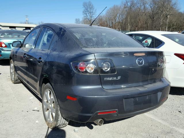 JM1BK32F291187433 - 2009 MAZDA 3 I GRAY photo 3