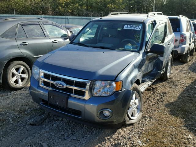 1FMCU9DG6BKA69243 - 2011 FORD ESCAPE XLT BLUE photo 2