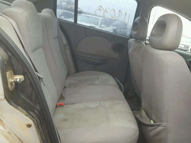 1G8AZ55FX6Z101839 - 2006 SATURN ION LEVEL SILVER photo 6
