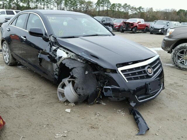 1G6AA5RA4E0128472 - 2014 CADILLAC ATS BLACK photo 1