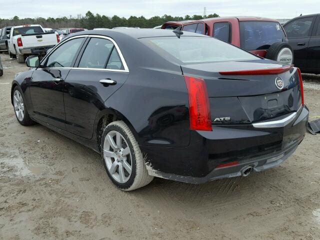 1G6AA5RA4E0128472 - 2014 CADILLAC ATS BLACK photo 3