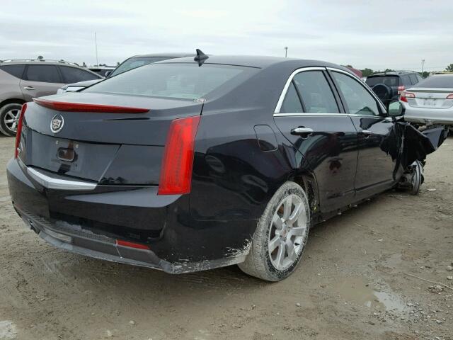 1G6AA5RA4E0128472 - 2014 CADILLAC ATS BLACK photo 4