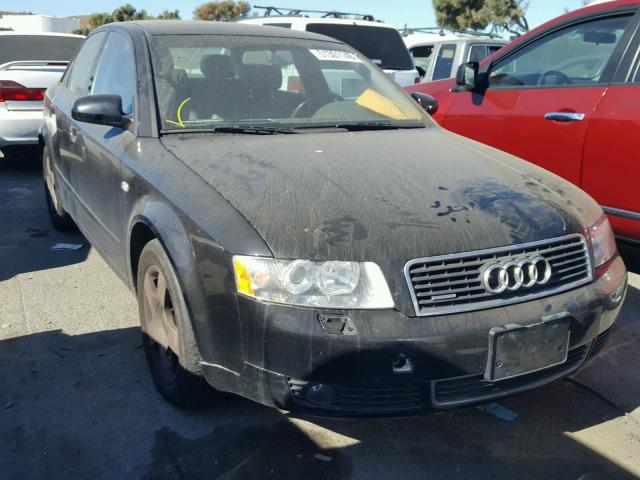 WAULC68E04A153854 - 2004 AUDI A4 BLACK photo 1