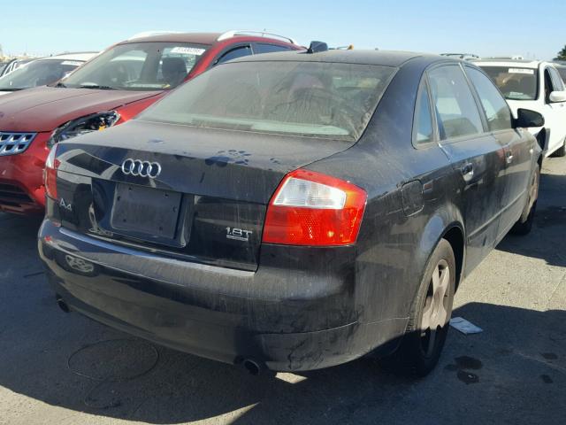 WAULC68E04A153854 - 2004 AUDI A4 BLACK photo 4