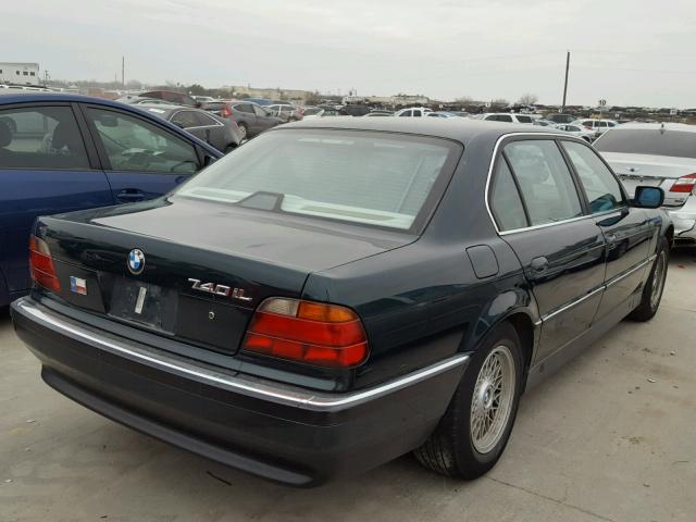 WBAGJ8326VDM08023 - 1997 BMW 740 IL GREEN photo 4