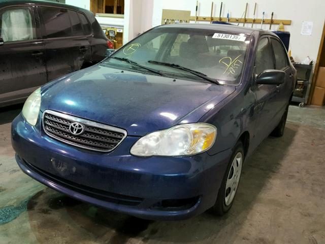 1NXBR32E05Z498897 - 2005 TOYOTA COROLLA CE BLUE photo 2