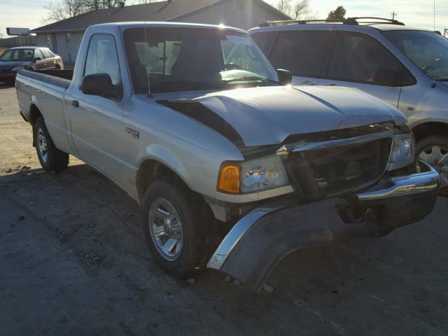 1FTYR10U14PA22877 - 2004 FORD RANGER GRAY photo 1