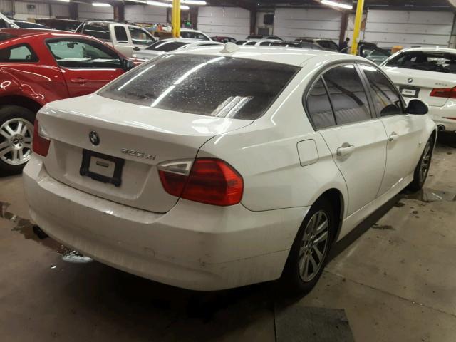 WBAVD13516KV10813 - 2006 BMW 325 XI WHITE photo 4