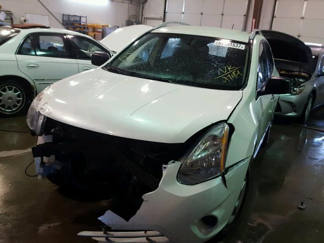 JN8AS5MT2EW614749 - 2014 NISSAN ROGUE SELE WHITE photo 2