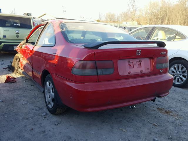 1HGEJ8247XL096947 - 1999 HONDA CIVIC EX Qırmızı foto 3