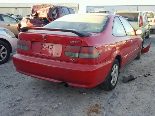 1HGEJ8247XL096947 - 1999 HONDA CIVIC EX Qırmızı foto 4
