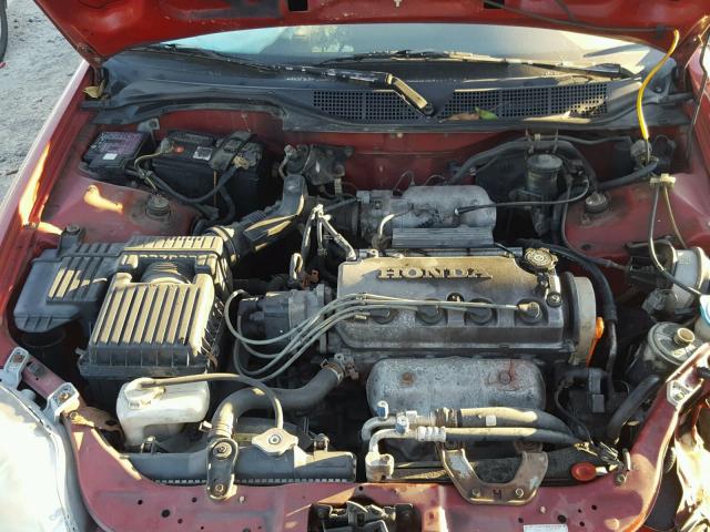 1HGEJ8247XL096947 - 1999 HONDA CIVIC EX Qırmızı foto 7