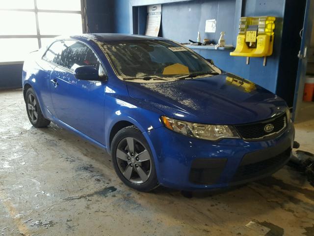 KNAFU6A22B5461754 - 2011 KIA FORTE EX BLUE photo 1