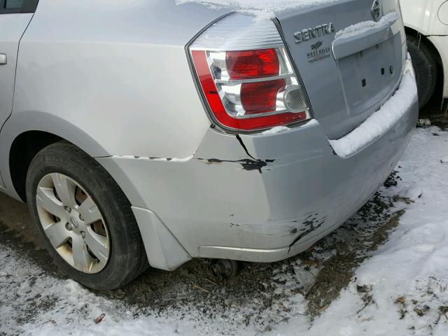 3N1AB61E49L643532 - 2009 NISSAN SENTRA 2.0 SILVER photo 9