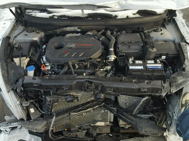 5NPE34AB2HH476060 - 2017 HYUNDAI SONATA SPO BLUE photo 7