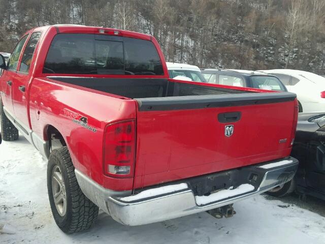 1D7HU18N66J120164 - 2006 DODGE RAM 1500 S RED photo 3