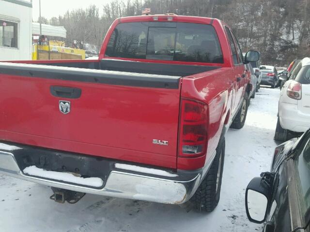 1D7HU18N66J120164 - 2006 DODGE RAM 1500 S RED photo 4