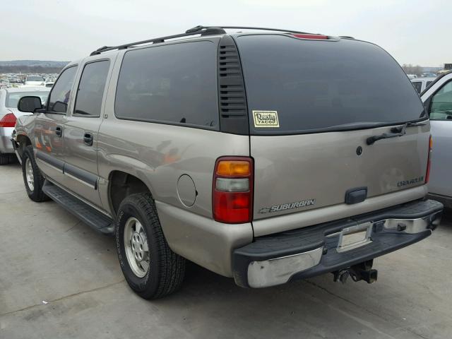 1GNEC16Z12J231714 - 2002 CHEVROLET SUBURBAN C GOLD photo 3