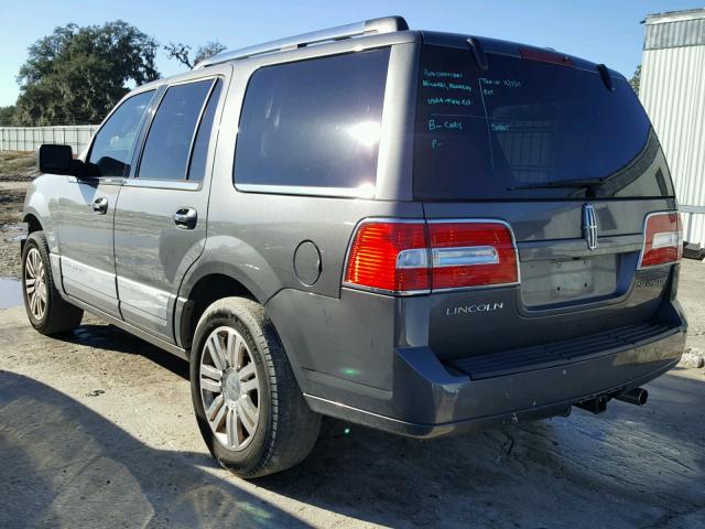5LMJJ2H54BEJ08505 - 2011 LINCOLN NAVIGATOR 灰色 照片 3