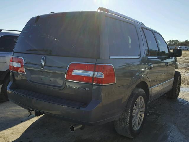 5LMJJ2H54BEJ08505 - 2011 LINCOLN NAVIGATOR 灰色 照片 4