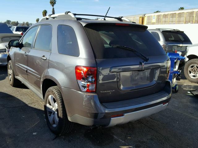 2CKDL33F986016350 - 2008 PONTIAC TORRENT GRAY photo 3