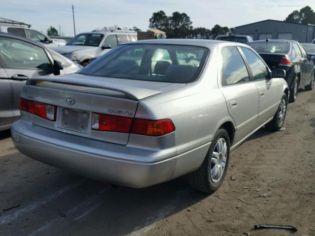 4T1BG22K61U019348 - 2001 TOYOTA CAMRY CE BEIGE photo 4