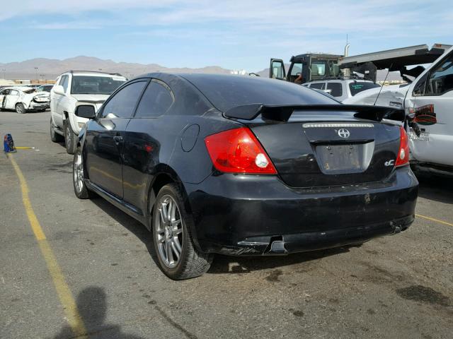 JTKDE177X50049847 - 2005 TOYOTA SCION TC 黑色 照片 3