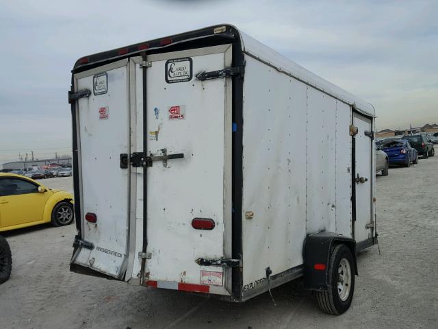 4D6EB12125C007915 - 2005 CARGO TRAILER WHITE photo 4