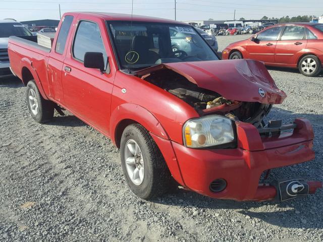 1N6DD26S52C369638 - 2002 NISSAN FRONTIER K RED photo 1