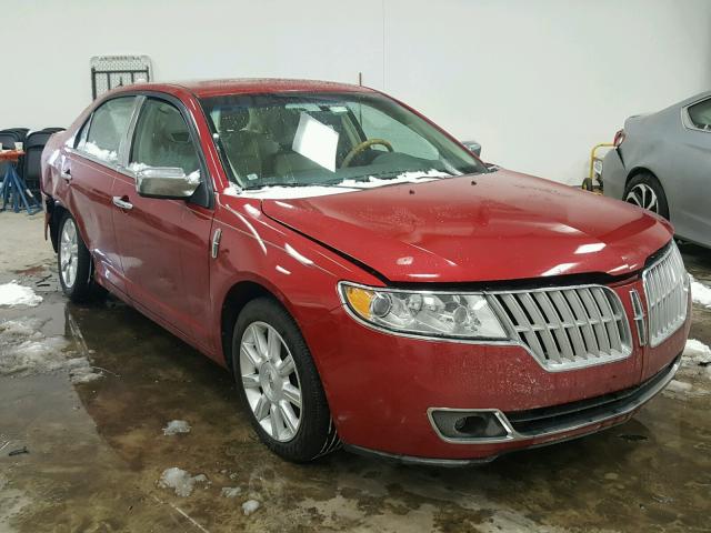 3LNHL2GC6BR768411 - 2011 LINCOLN MKZ RED photo 1