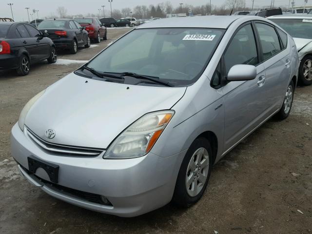 JTDKB20U877636779 - 2007 TOYOTA PRIUS SILVER photo 2