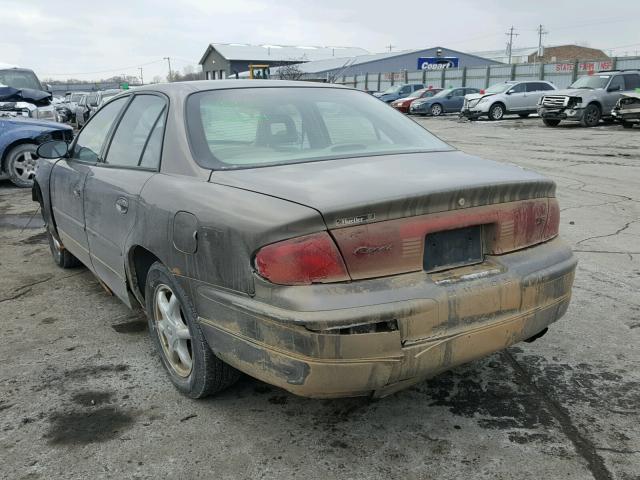 2G4WB52K441364783 - 2004 BUICK REGAL LS BROWN photo 3