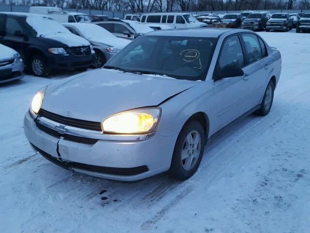 1G1ZT52805F278666 - 2005 CHEVROLET MALIBU LS 银色 照片 2