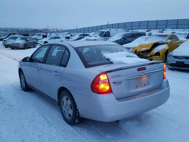 1G1ZT52805F278666 - 2005 CHEVROLET MALIBU LS SILVER photo 3