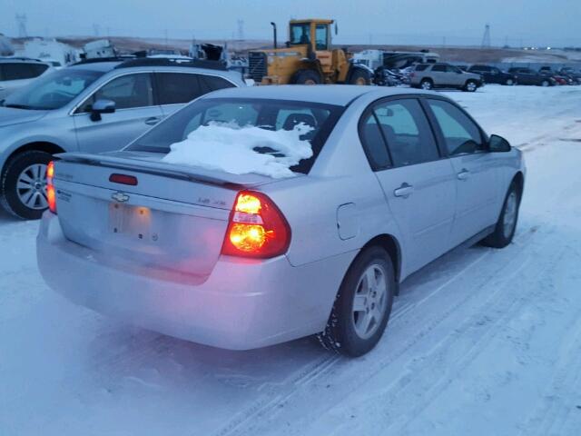 1G1ZT52805F278666 - 2005 CHEVROLET MALIBU LS 银色 照片 4