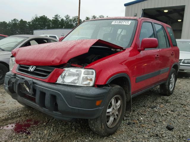 JHLRD1862XC038822 - 1999 HONDA CR-V EX RED photo 2