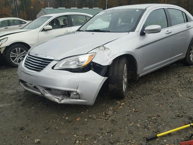 1C3CCBBB4CN331285 - 2012 CHRYSLER 200 TOURIN SILVER photo 9