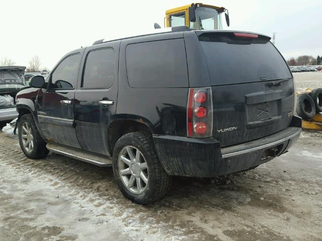 1GKFK63858J107483 - 2008 GMC YUKON DENA BLACK photo 3