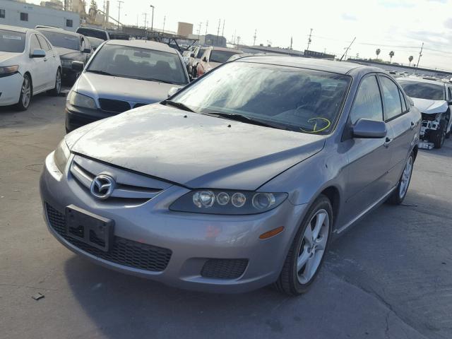 1YVHP84C675M08124 - 2007 MAZDA 6 I GRAY photo 2