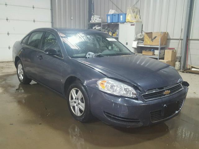 2G1WB58K281281279 - 2008 CHEVROLET IMPALA LS GRAY photo 1