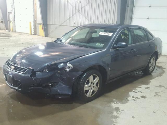 2G1WB58K281281279 - 2008 CHEVROLET IMPALA LS GRAY photo 2